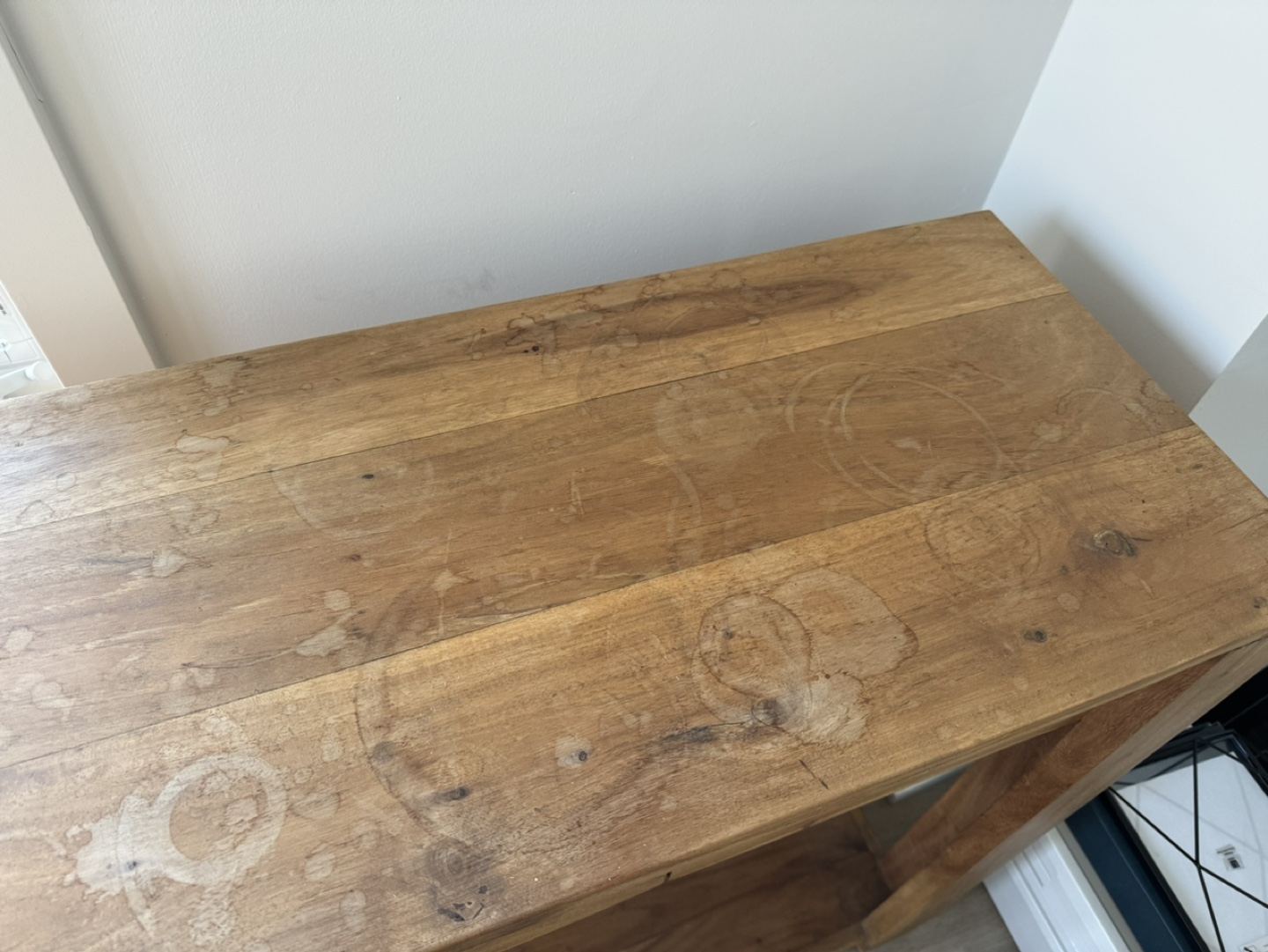Wood Console Table - photo 5