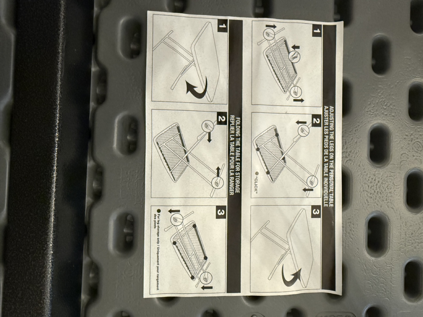 Folding Table - photo 3