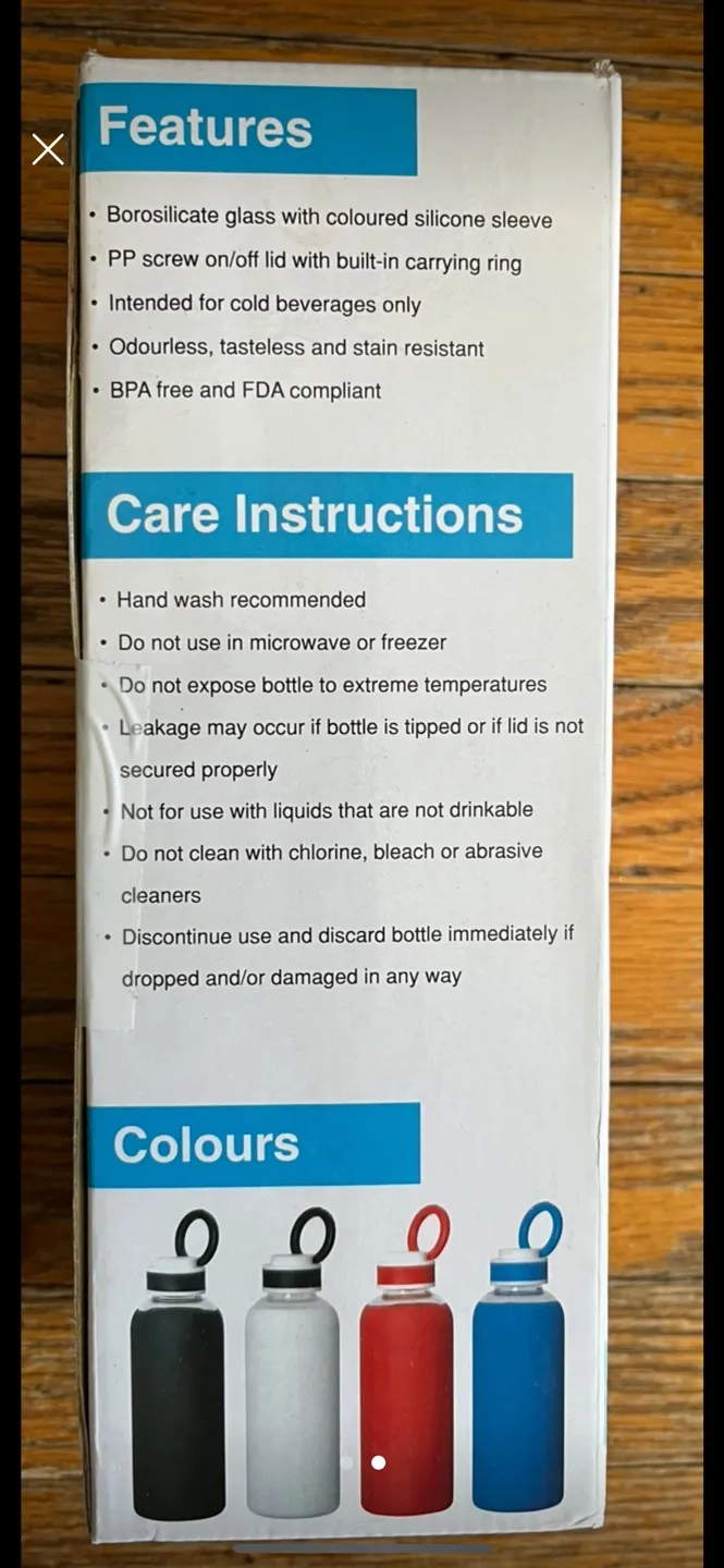 The Queensway Water Bottle image indicator(2)