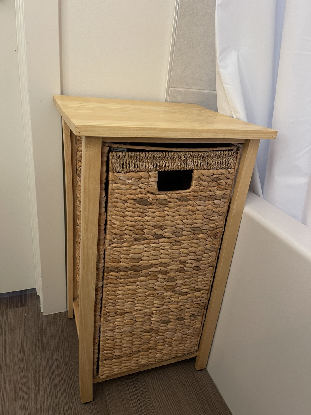 Natural Rattan Storage Cabinet
