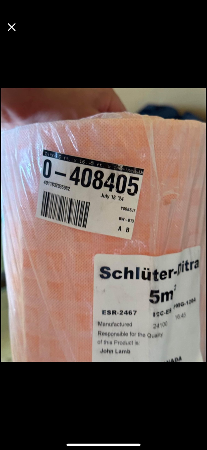 Schluter Ditra 5m² Tile Backer Board - photo 4