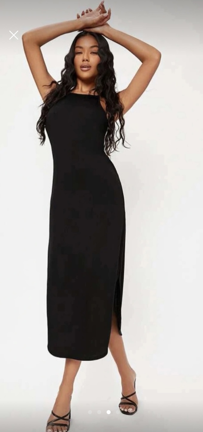 Solid Curved Hem Cami Dress size S - photo 3