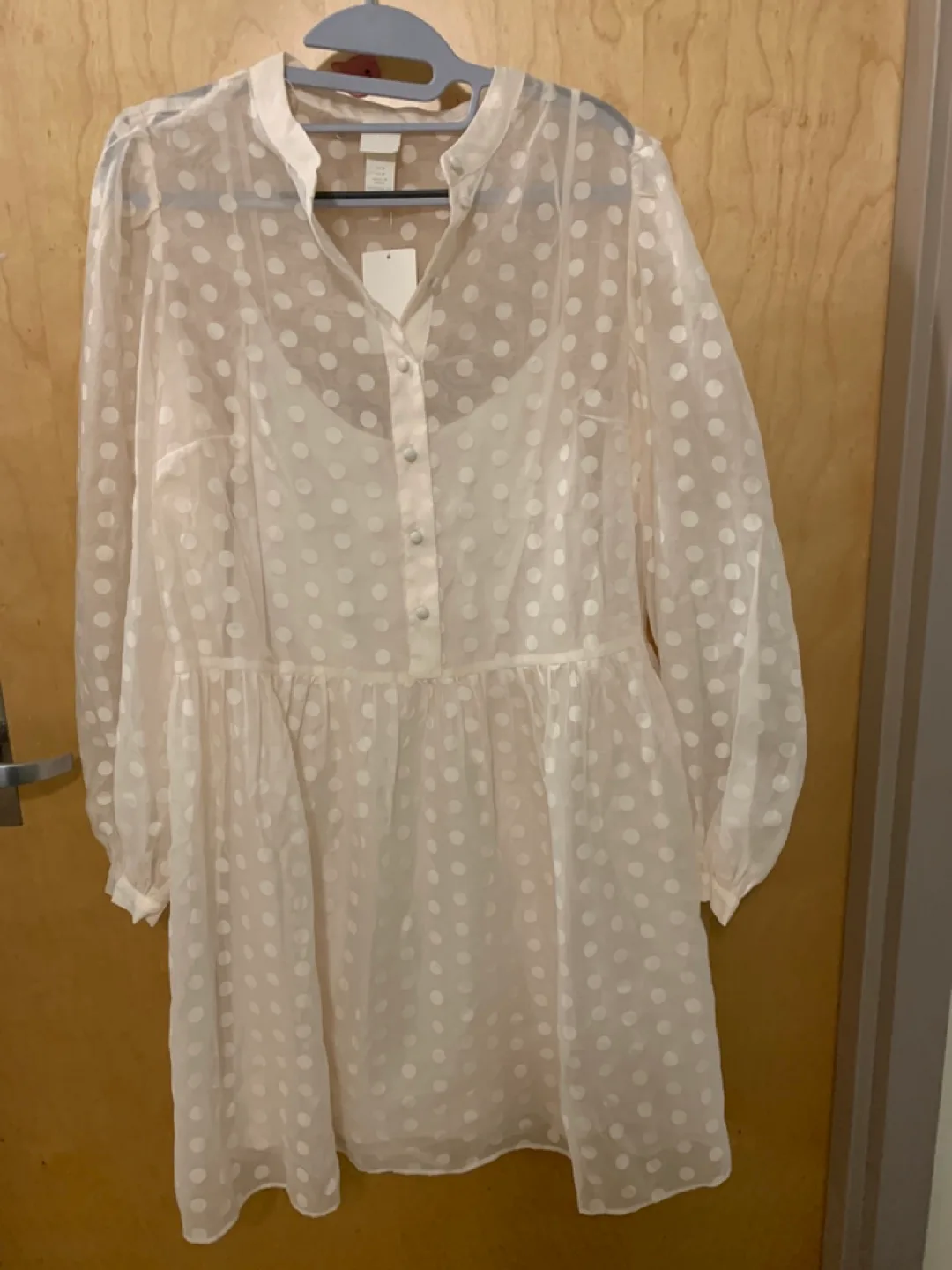 H&M White  Dress #freecycle thumbnail