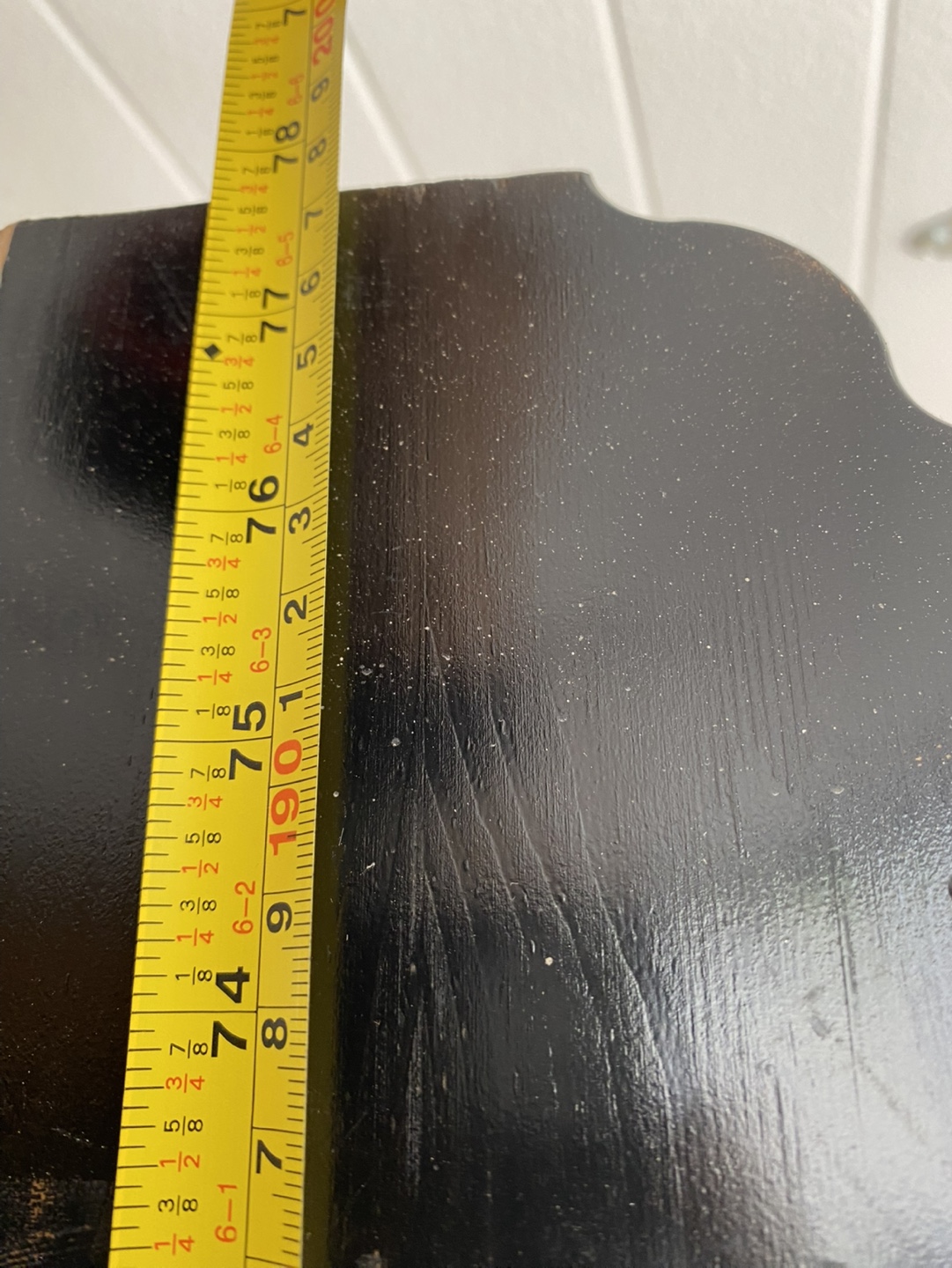 3 Black Wooden Shelf Units - photo 3