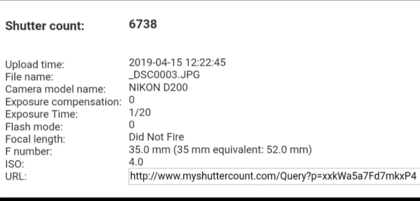 Nikon D200 DSLR (Body only)(EUC) image indicator(3)