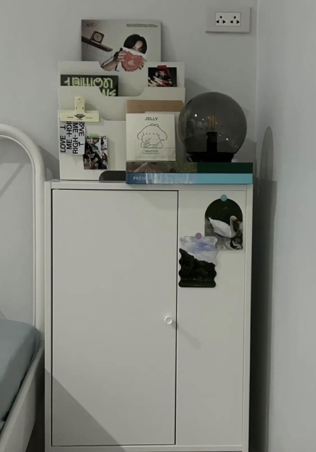 White Cabinet with Door- pick up @ 3371 Bloor street west - photo 3