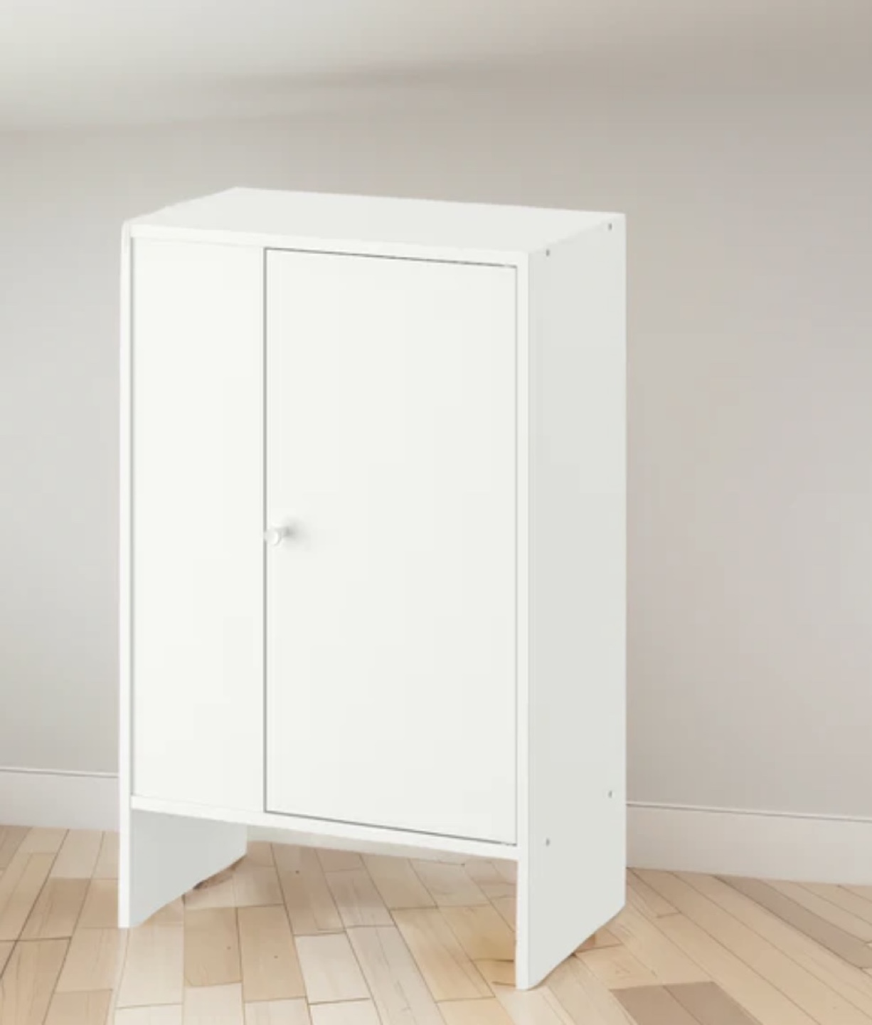 White Cabinet with Door- pick up @ 3371 Bloor street west