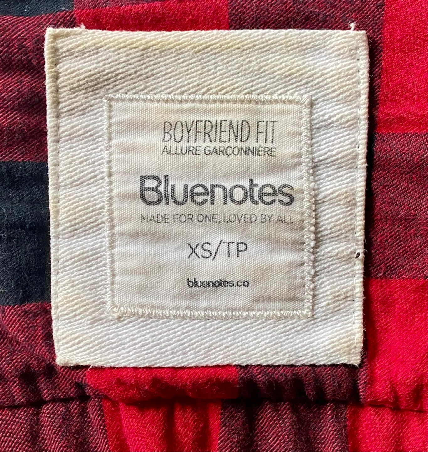 Red/Black Plaid Flannel Shirt image indicator(4)