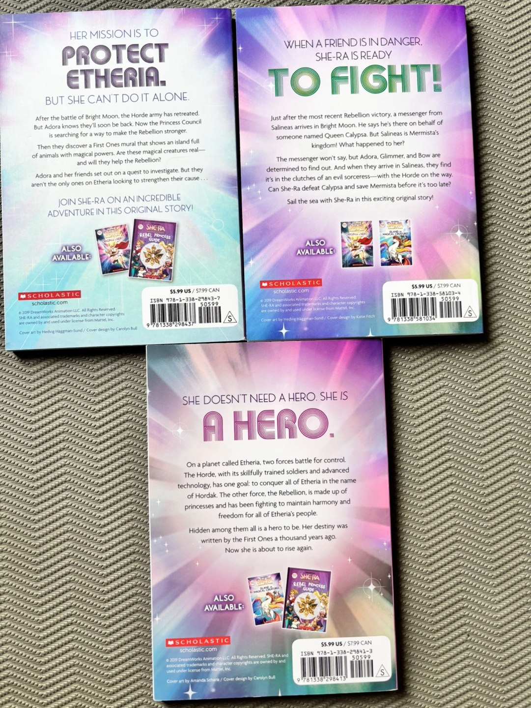She-Ra and the Princesses of Power Book Set - photo 2