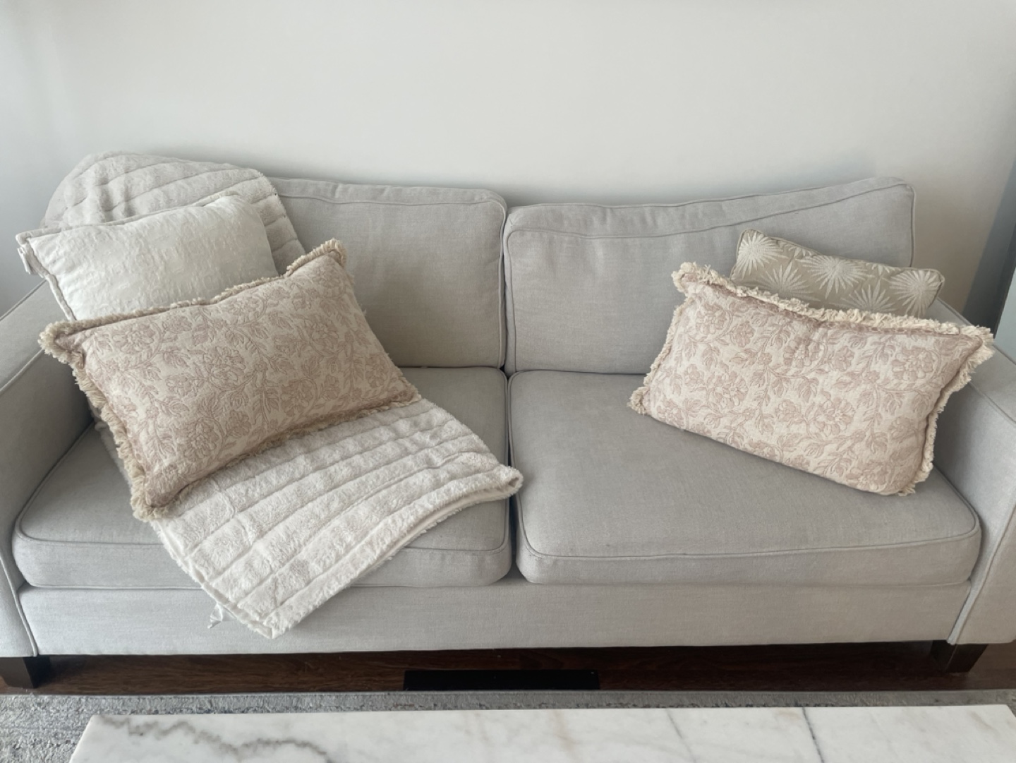 Beige Sofa/couch - photo 2