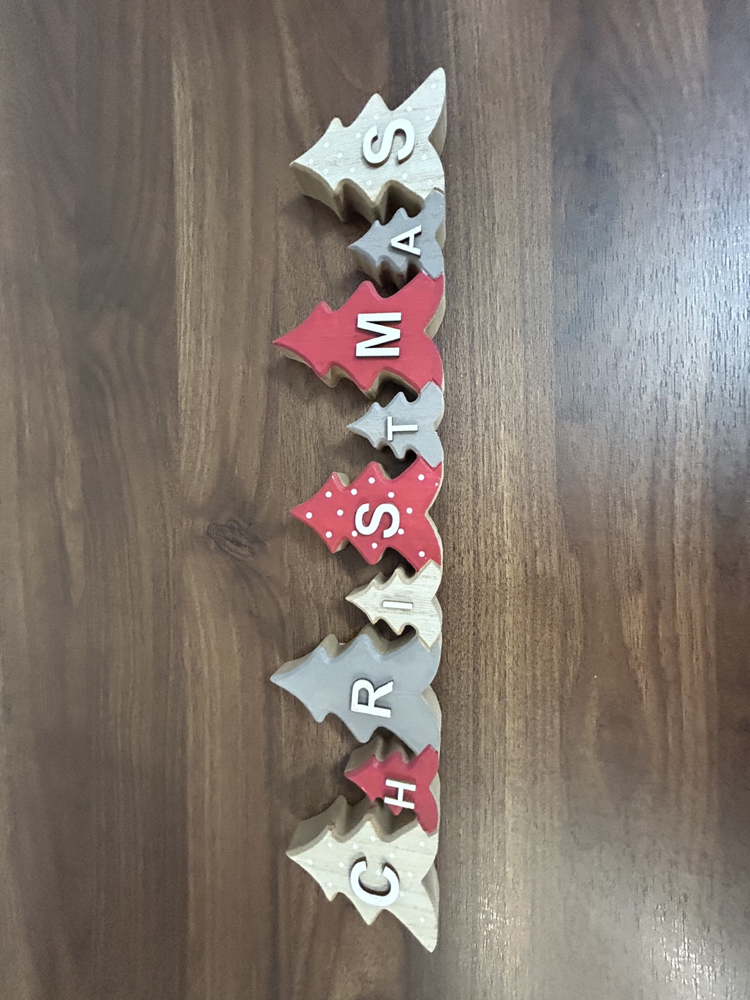 Christmas Tree Wooden Letters - photo 3