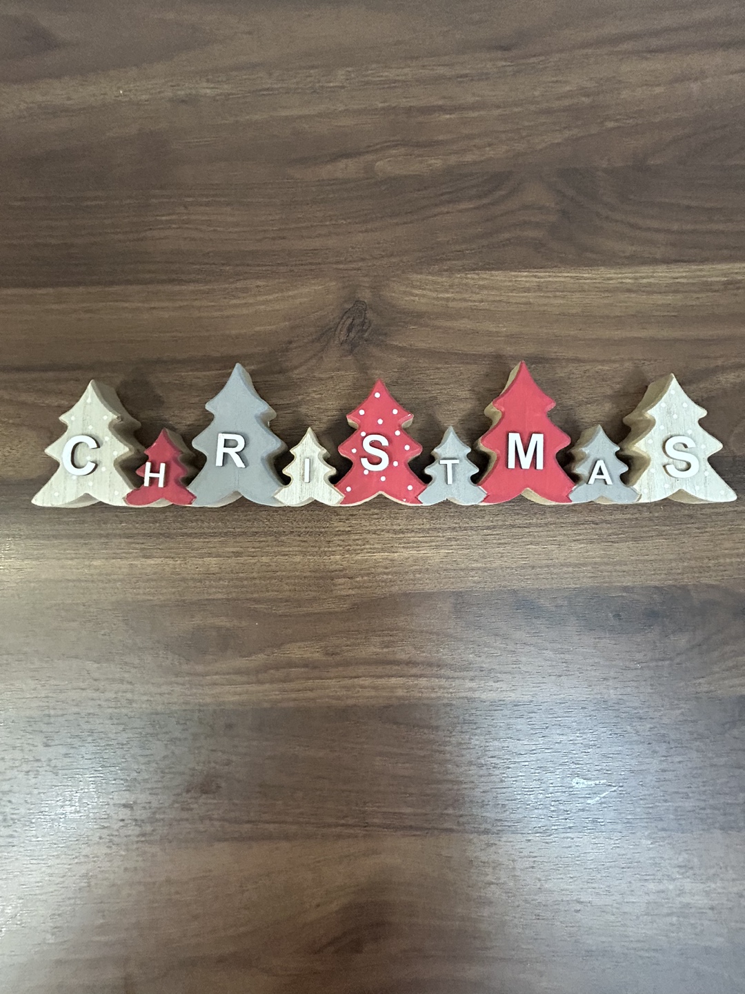 Christmas Tree Wooden Letters - photo 2