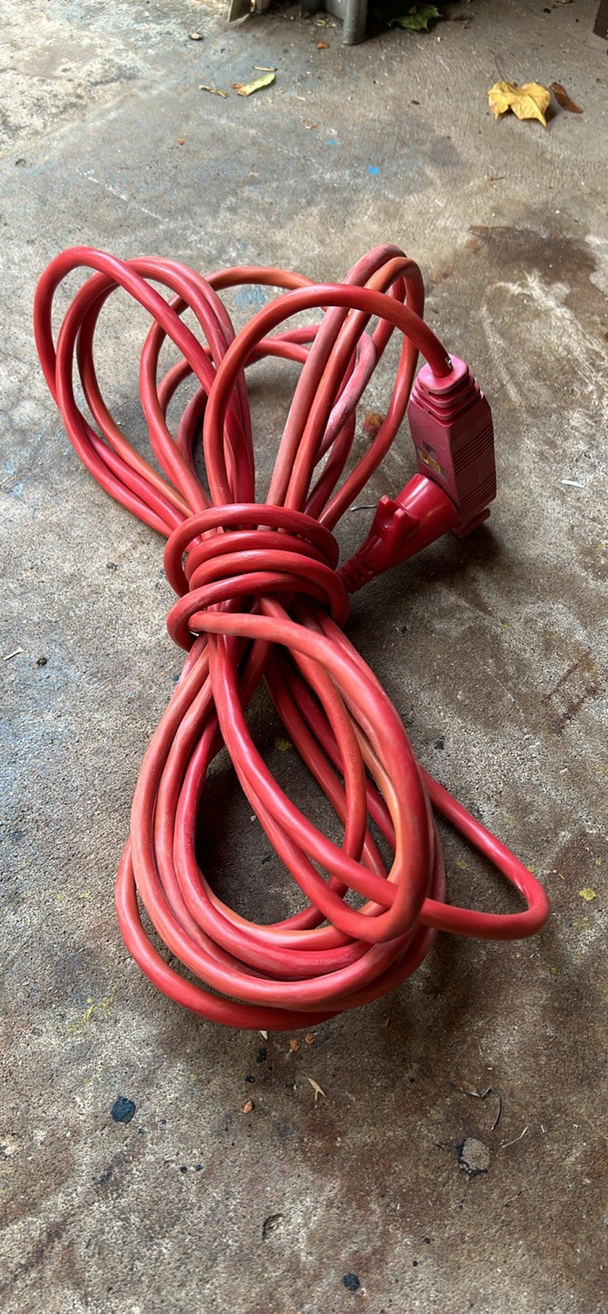 Red Extension Cord
