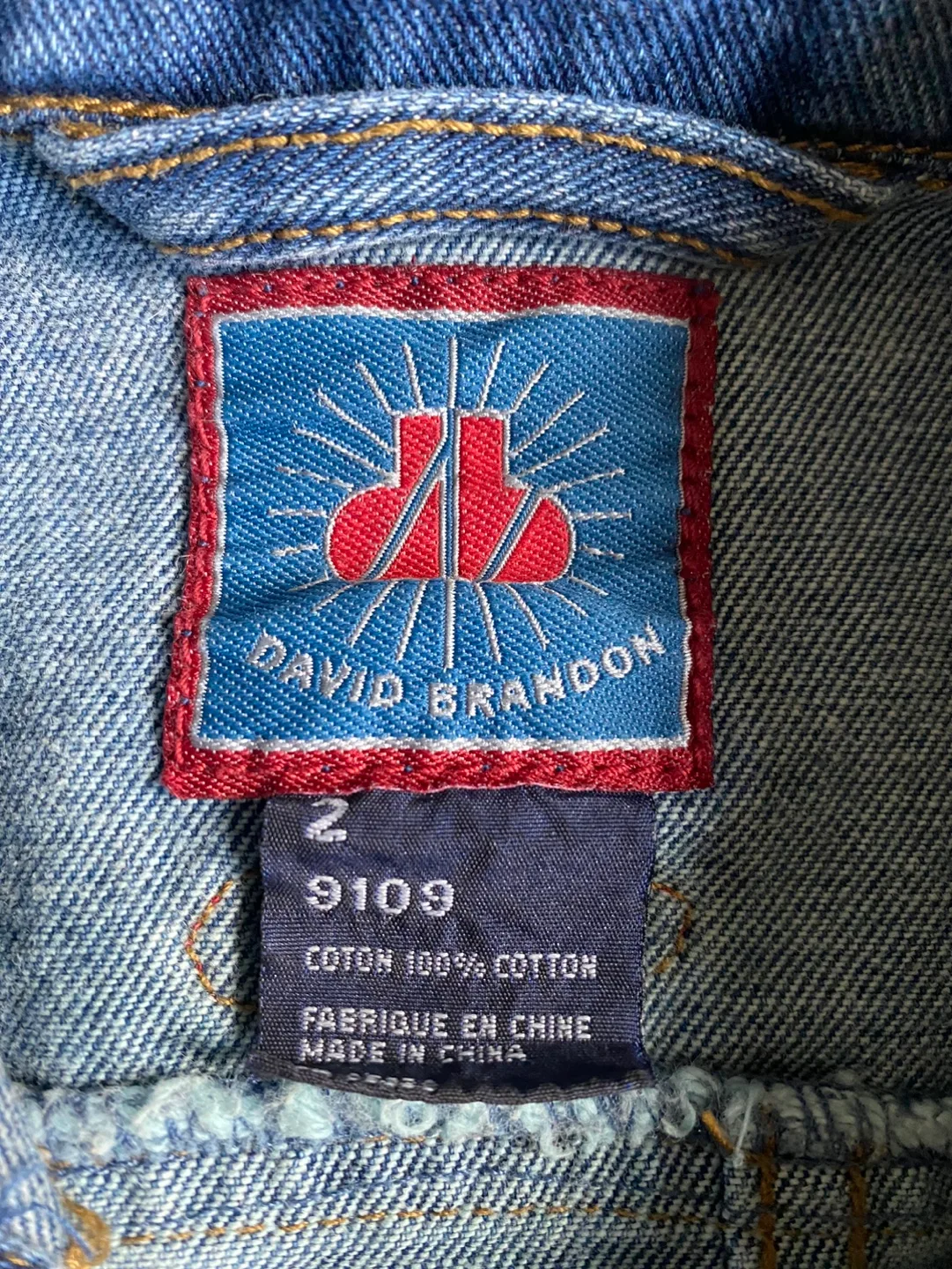 David Brandon Denim Jacket Toddler Size 2 image indicator(2)