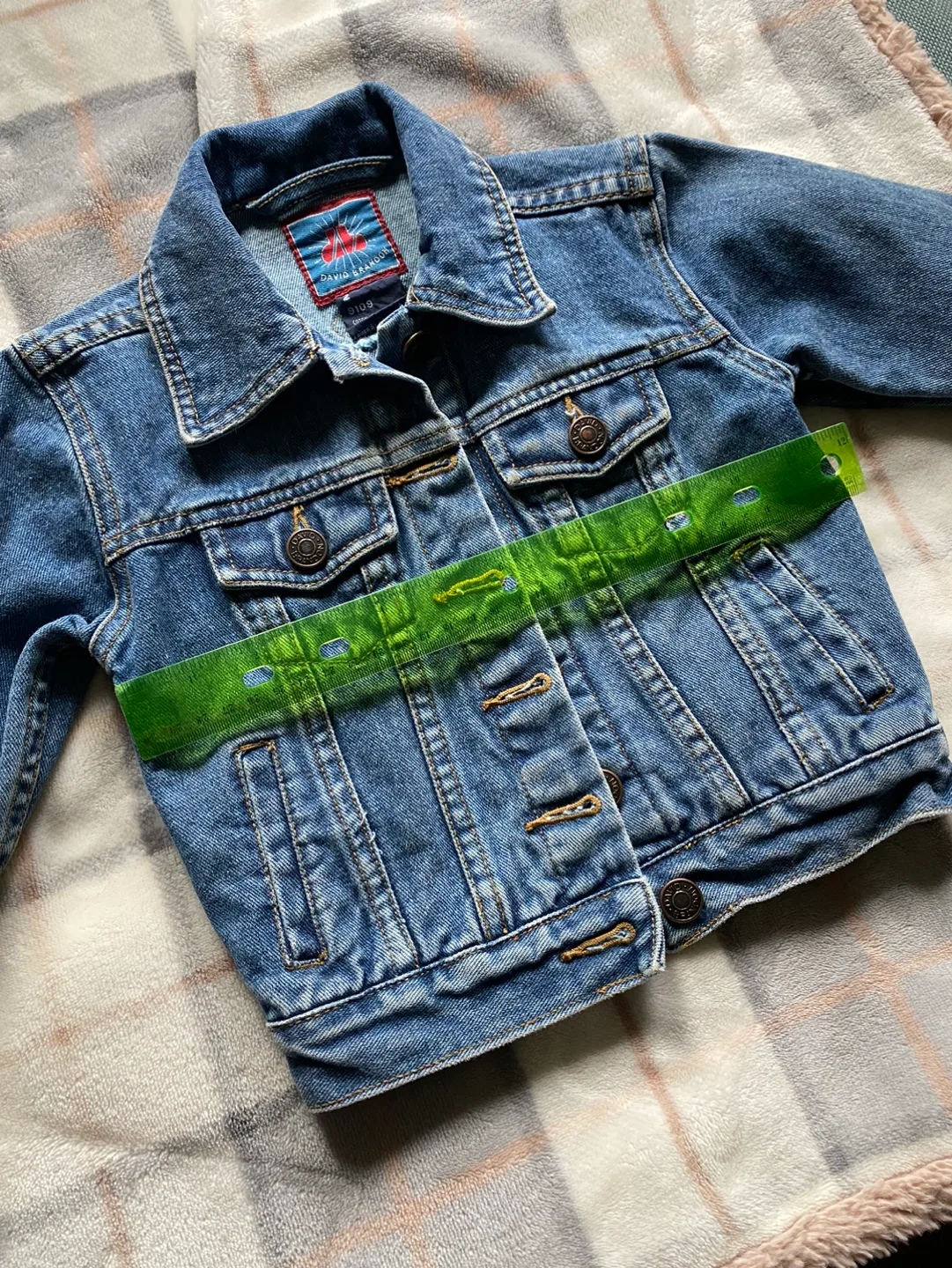 David Brandon Denim Jacket Toddler Size 2 image indicator(6)