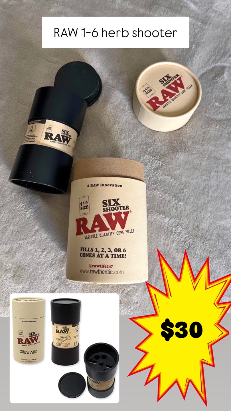 RAW 1-6 herb shooter