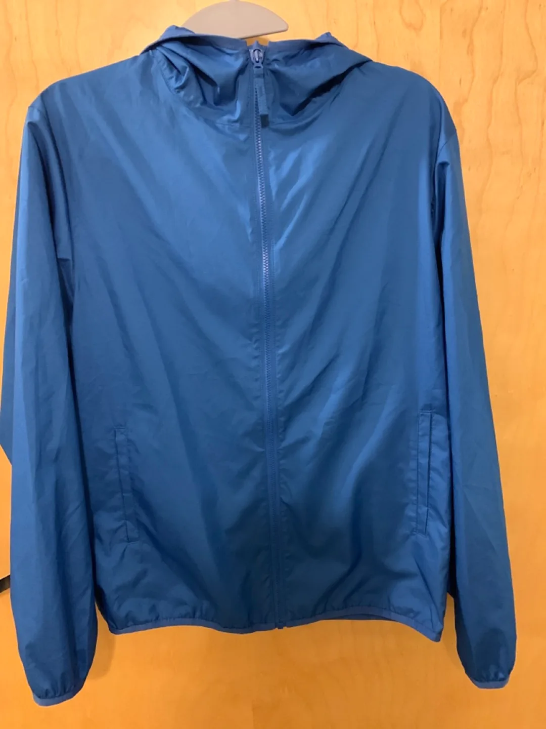 UNIQLO Kids Blue Pocket Parka Jacket image indicator(4)