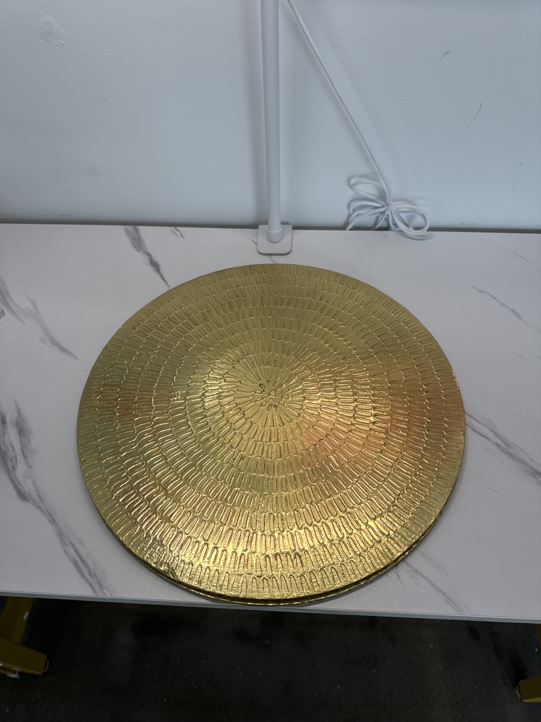Gold Placemats #freecycle