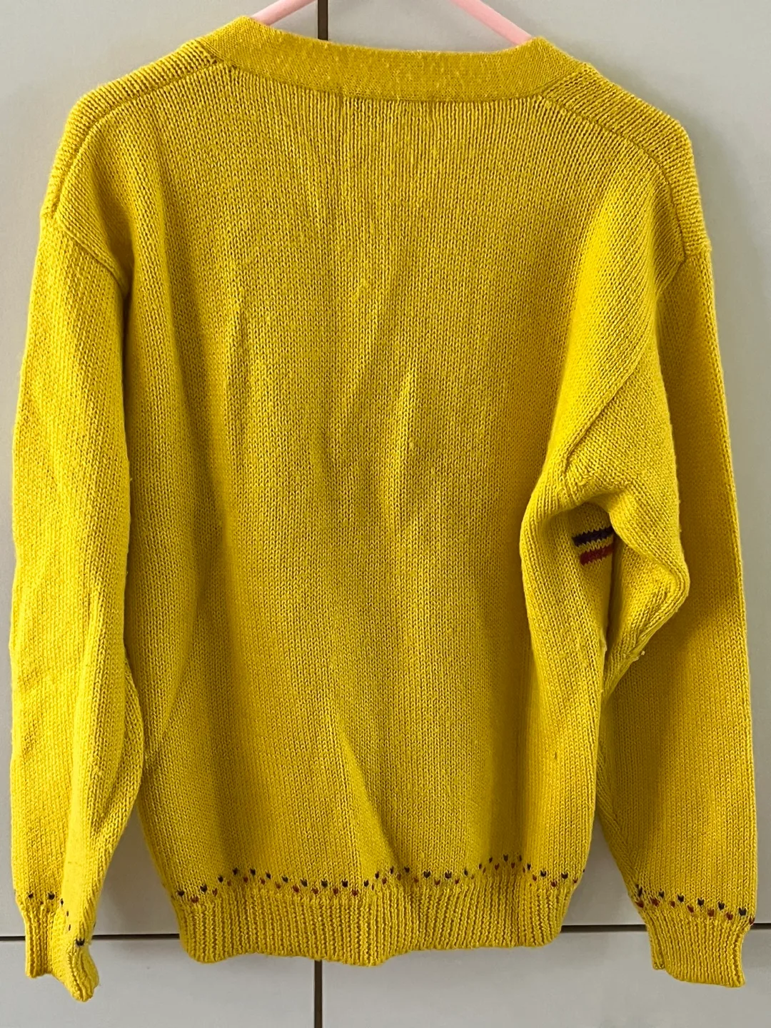 Yellow Knit Cardigan image indicator(2)