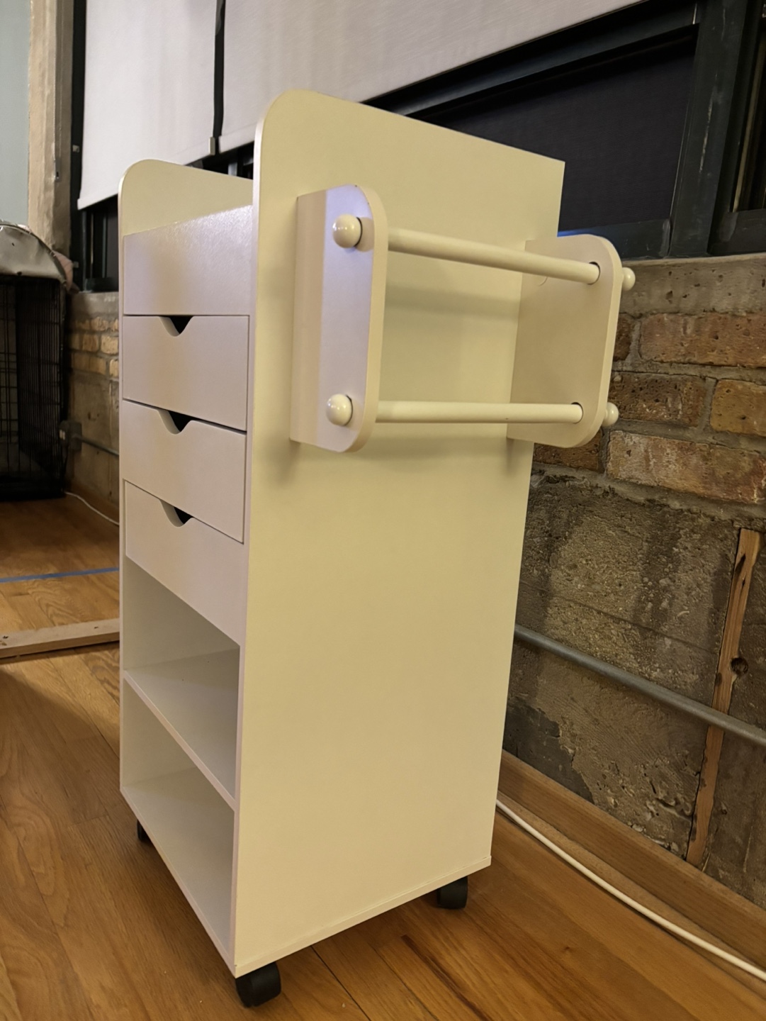 Gift Wrap/Craft Storage Rolling Cart - photo 3