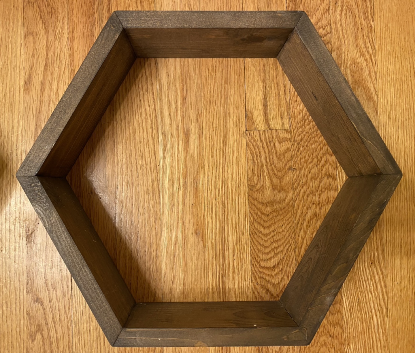 Geometric Wooden Wall Shelves - photo 3