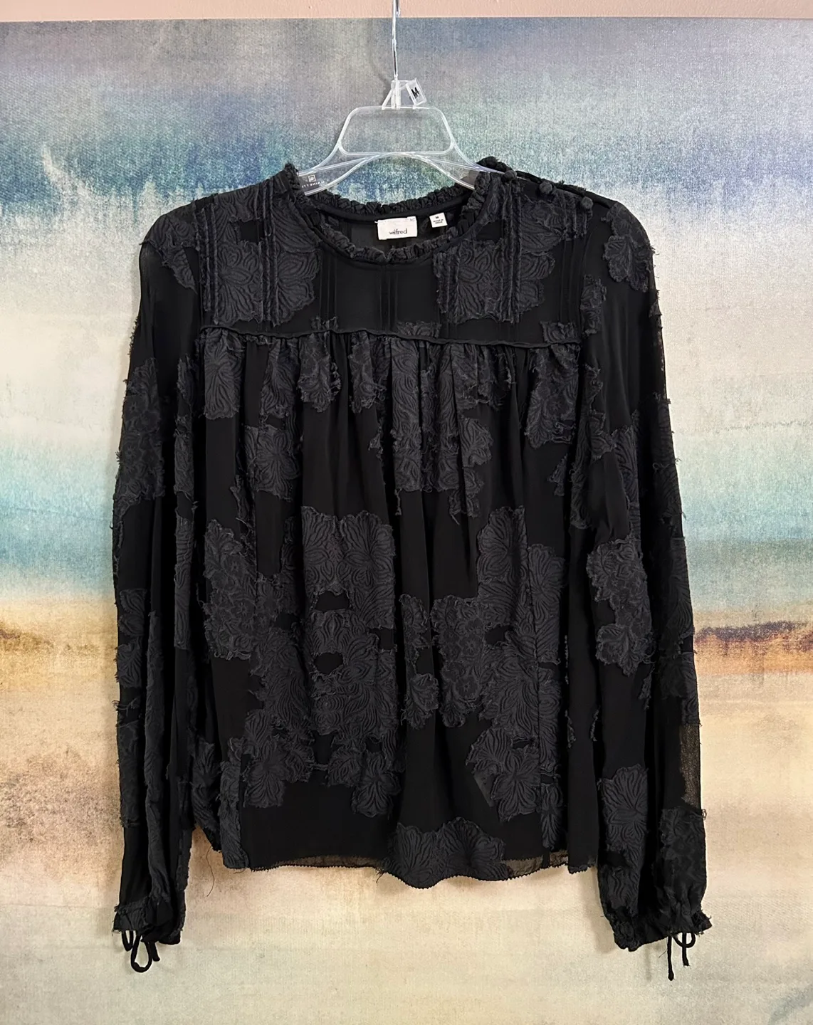 Wilfred Black Lourdes Blouse Size M image indicator(3)