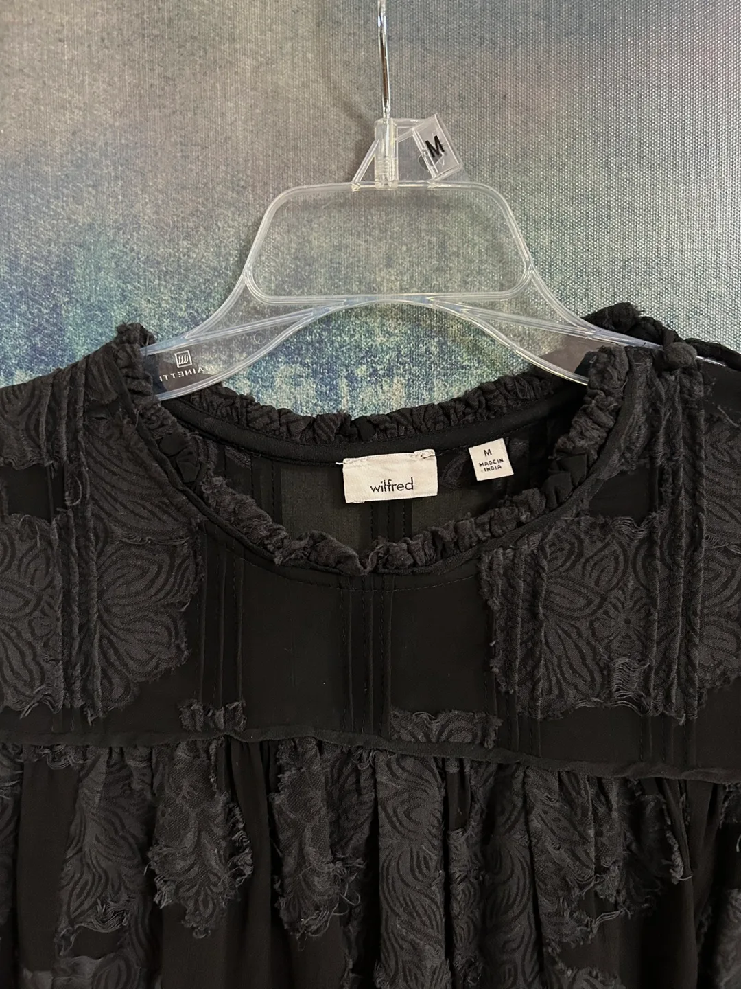 Wilfred Black Lourdes Blouse Size M image indicator(4)