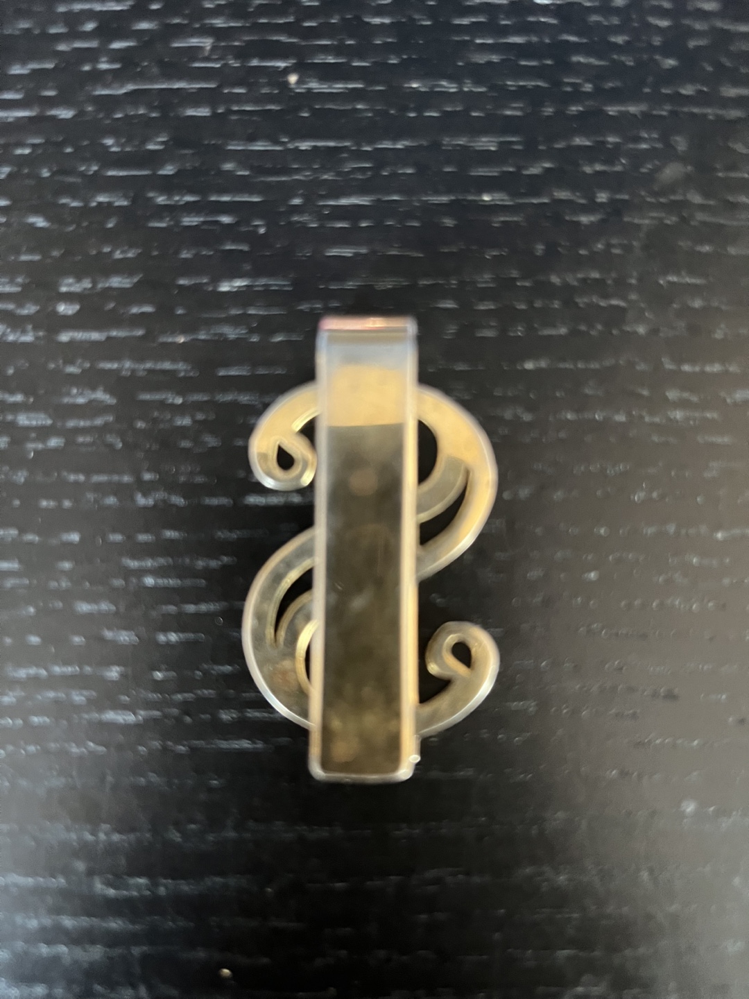 Gold Dollar Sign Money Clip #freecycle - photo 2