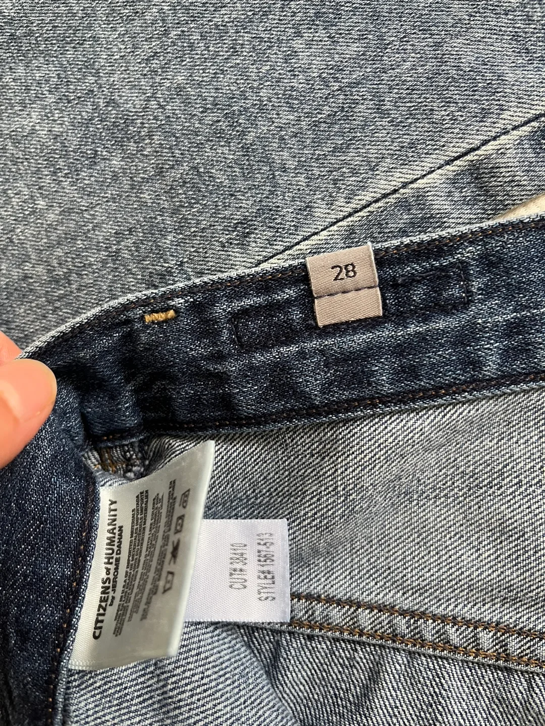 Express and Citizens of Humanity Wide Leg Jeans image indicator(9)