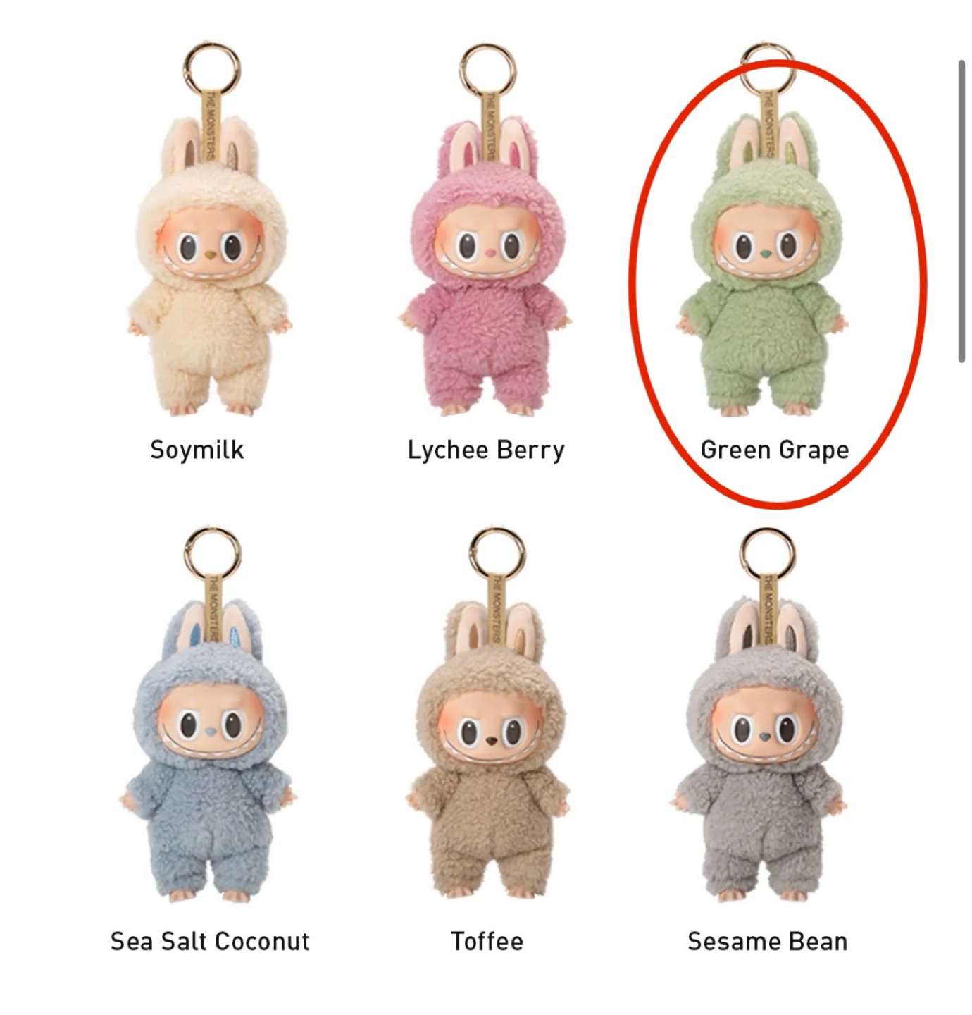 Labubu - Exciting Macaron GREEN GRAPE | Karrot