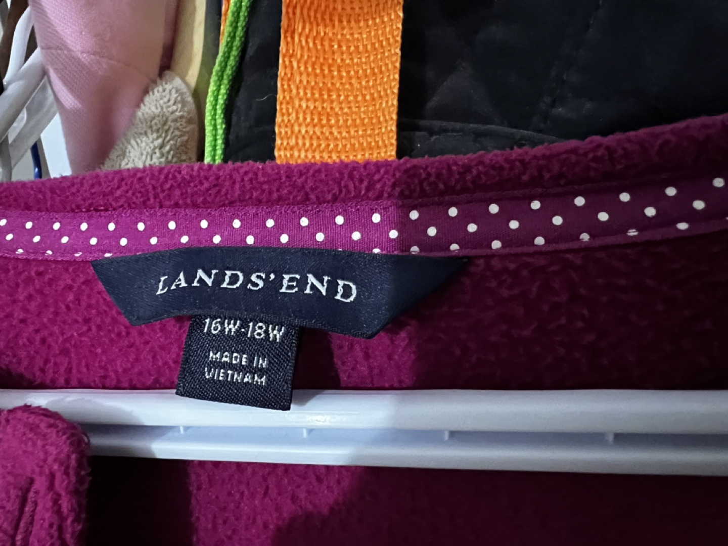 Lands' End Pink Fleece Top - photo 2