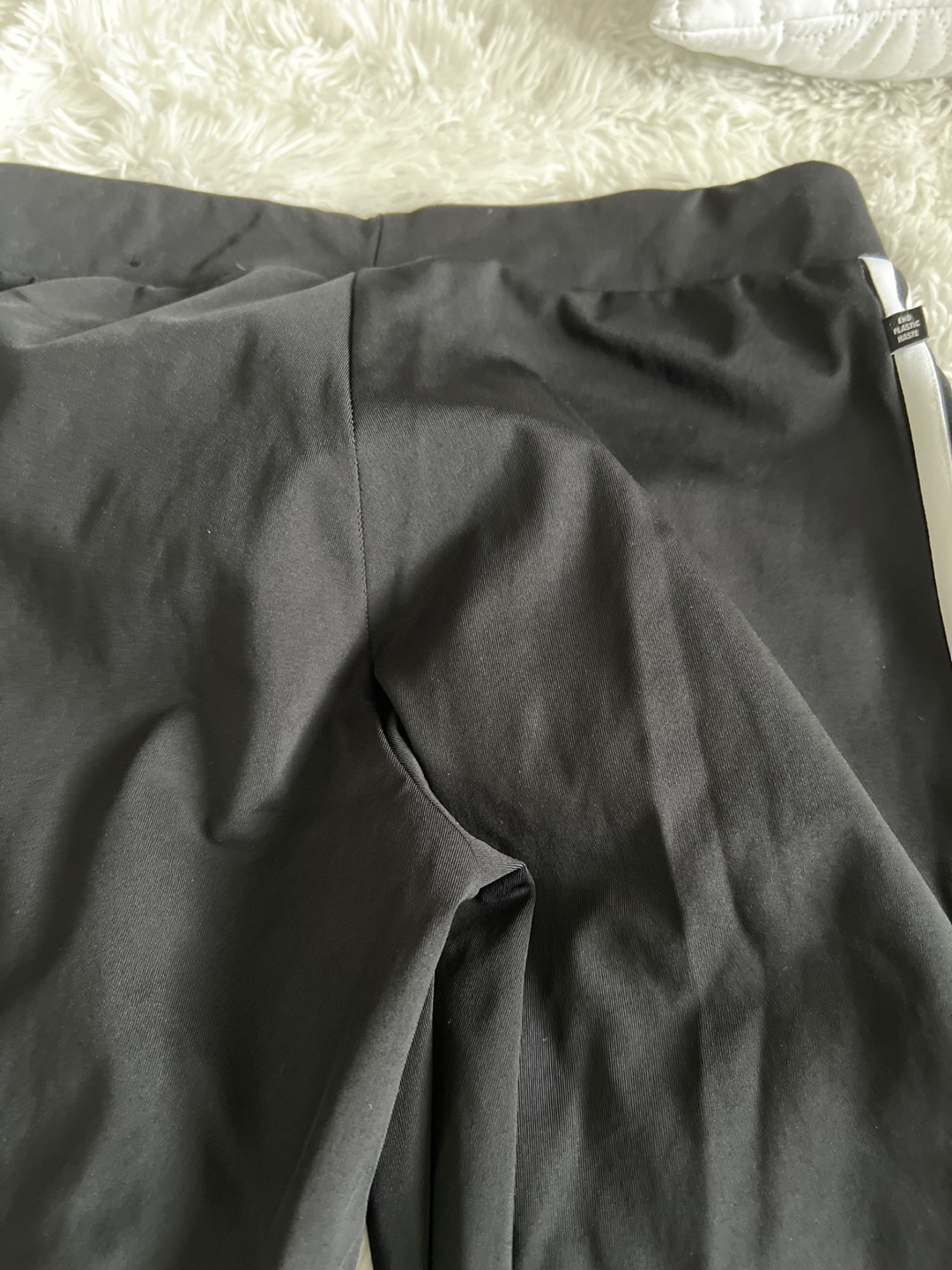 Adidas Black Bell Bottom Pants - photo 4