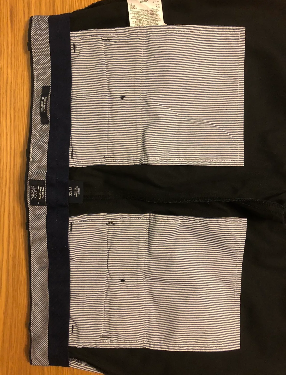 Men’s Gap Khakis in Black - Size 32/32 image indicator(3)