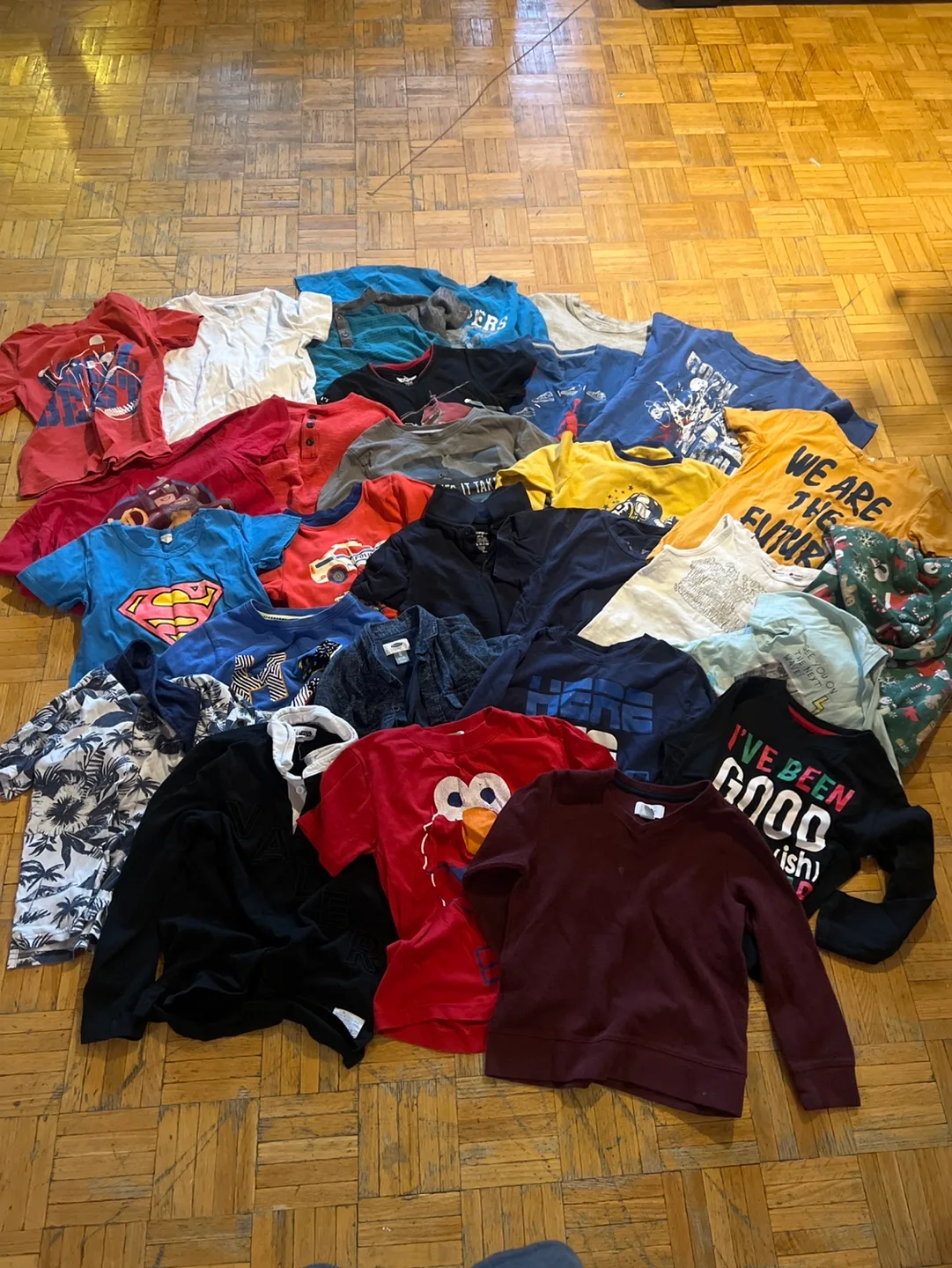 Bundle of 28 Boys' Shirts - Size 5-7 thumbnail