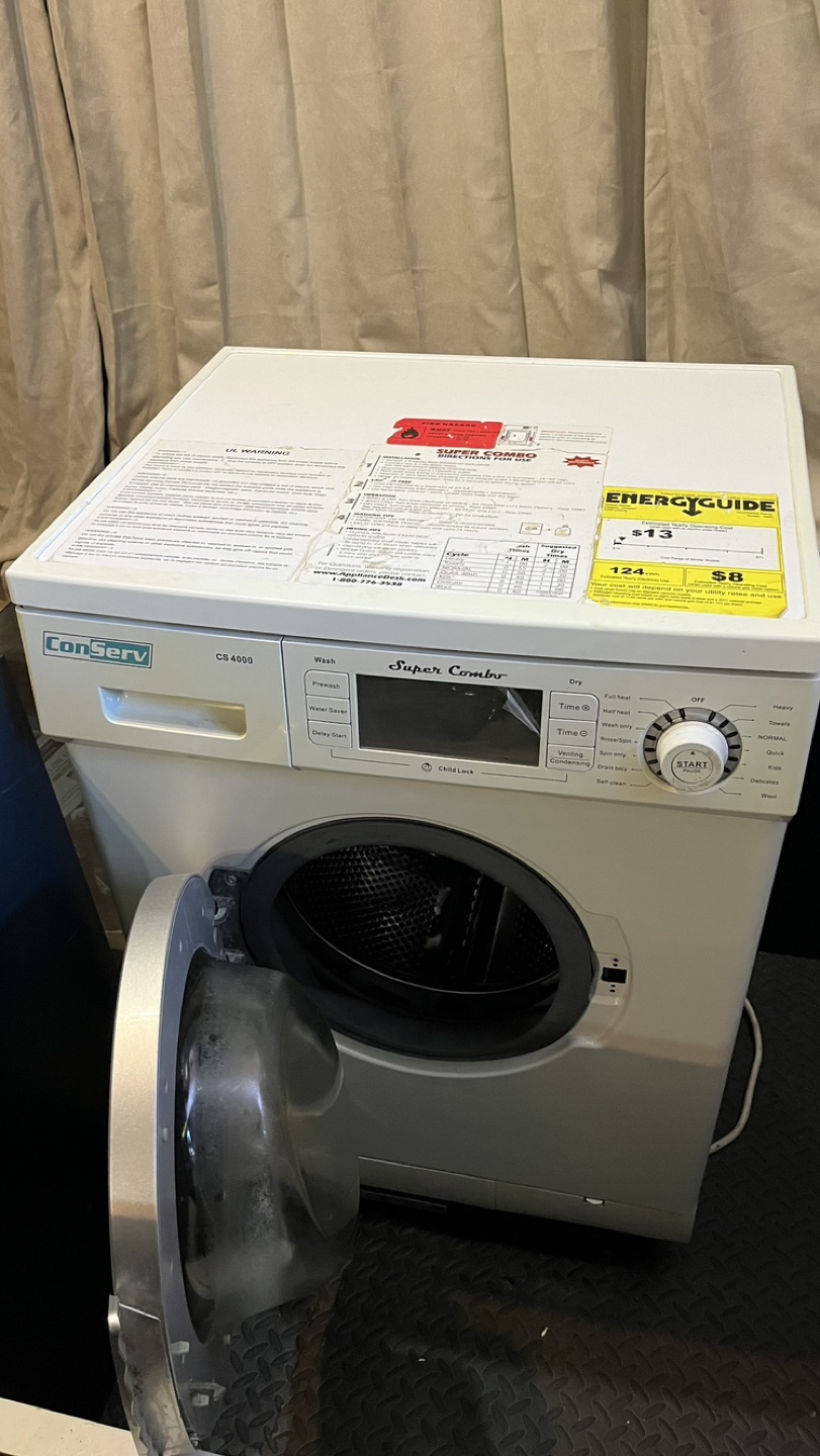 ConServ CS 4000 Super Combo Washer/Dryer - photo 2