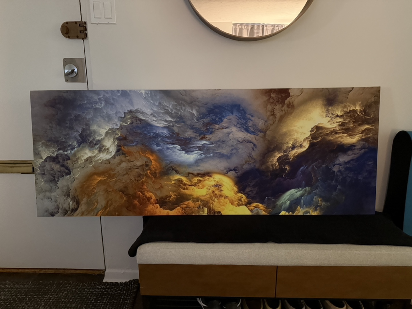 Large Abstract Canvas Wall Art - photo 2