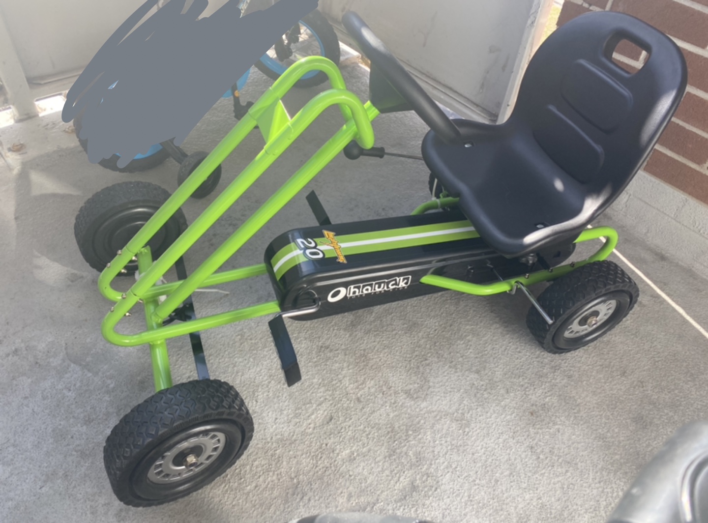 Green Go-Kart