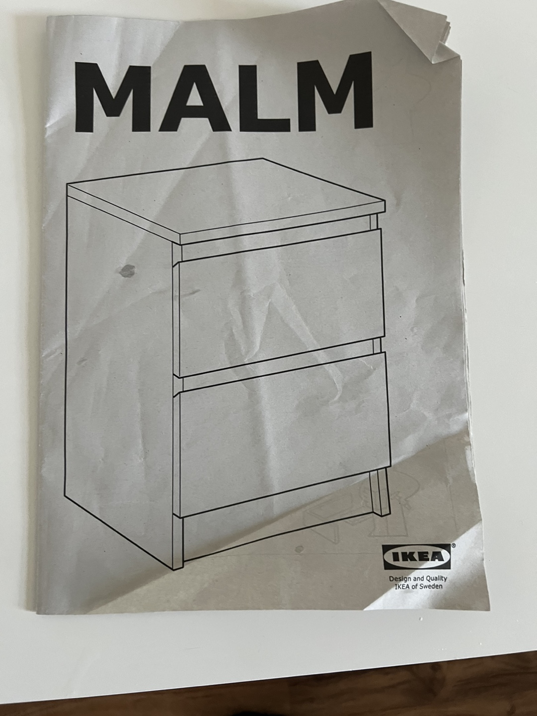 IKEA MALM 2-Drawer Nightstand - photo 3