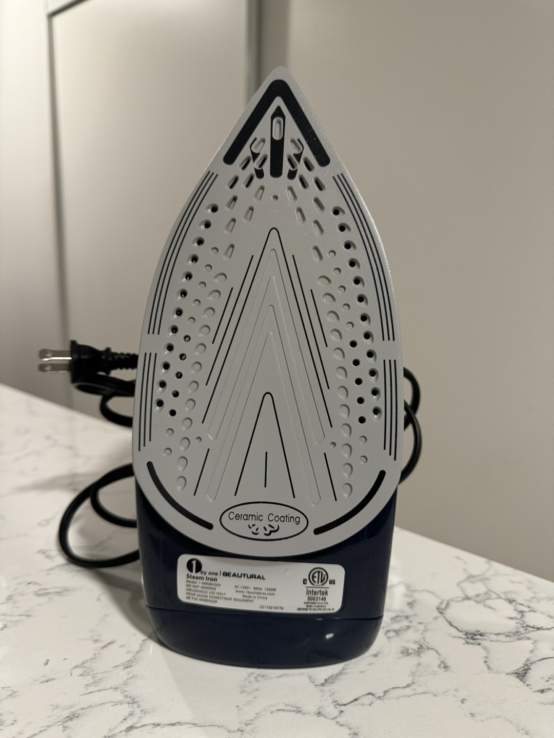 BEAUTURAL Steam Iron - photo 3