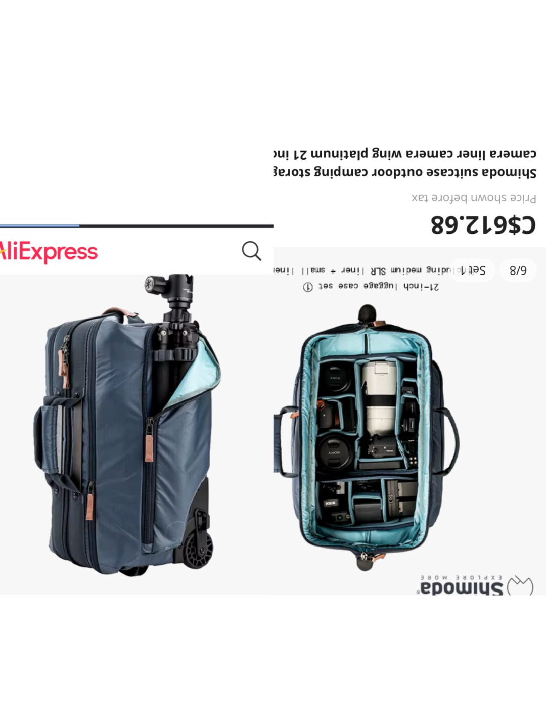 Shimoda Wheeled camera Suitcase - photo 5