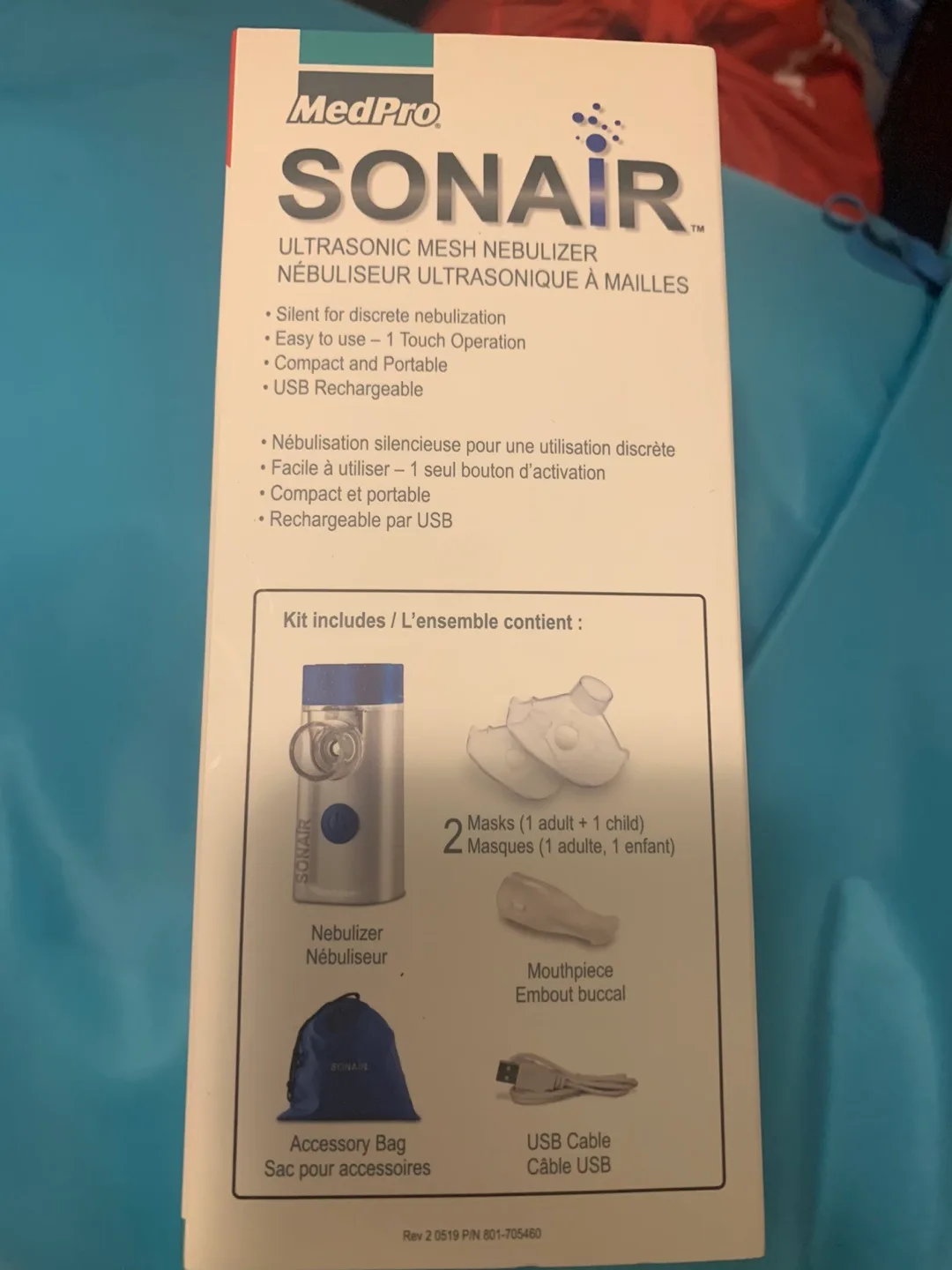 SONAIR Ultrasonic Mesh Nebulizer image indicator(2)