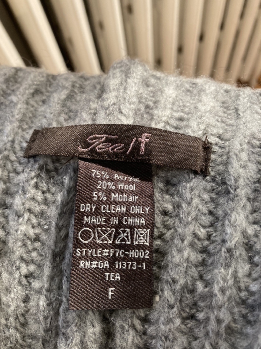 Essential Grey Knit Raglan Sleeve Cardigan - photo 3