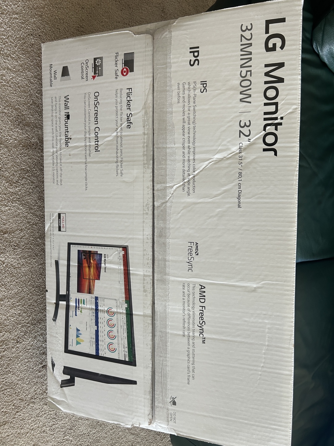 LG 32 inch Monitor 32MN50W - photo 3