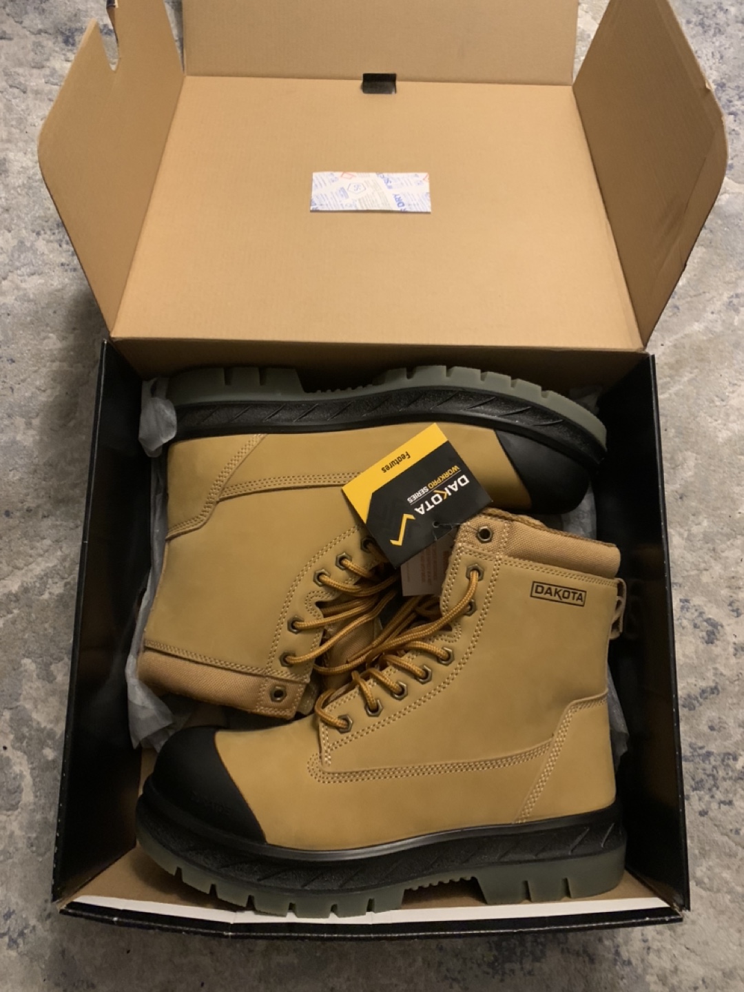 Dakota WorkPro Series Steel Toe Safety Boots Size 11 - photo 3