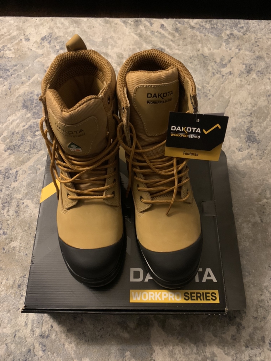 Dakota WorkPro Series Steel Toe Safety Boots Size 11