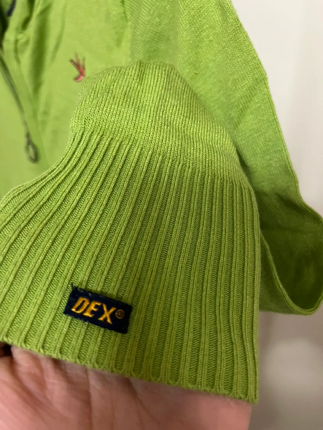 DEX Fresh Green Zip Up Hoodie image indicator(7)