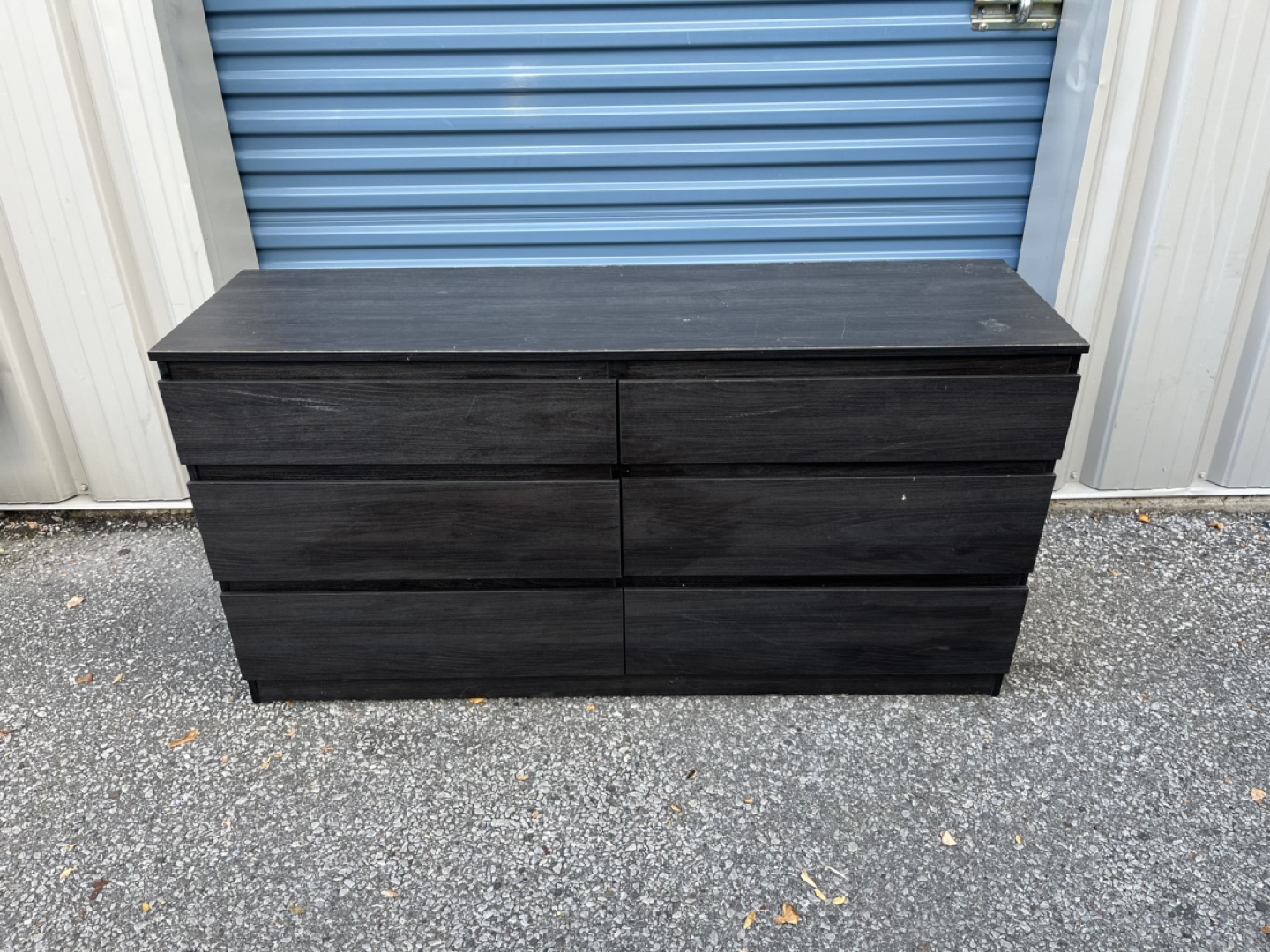 IKEA Bedroom Dresser Black