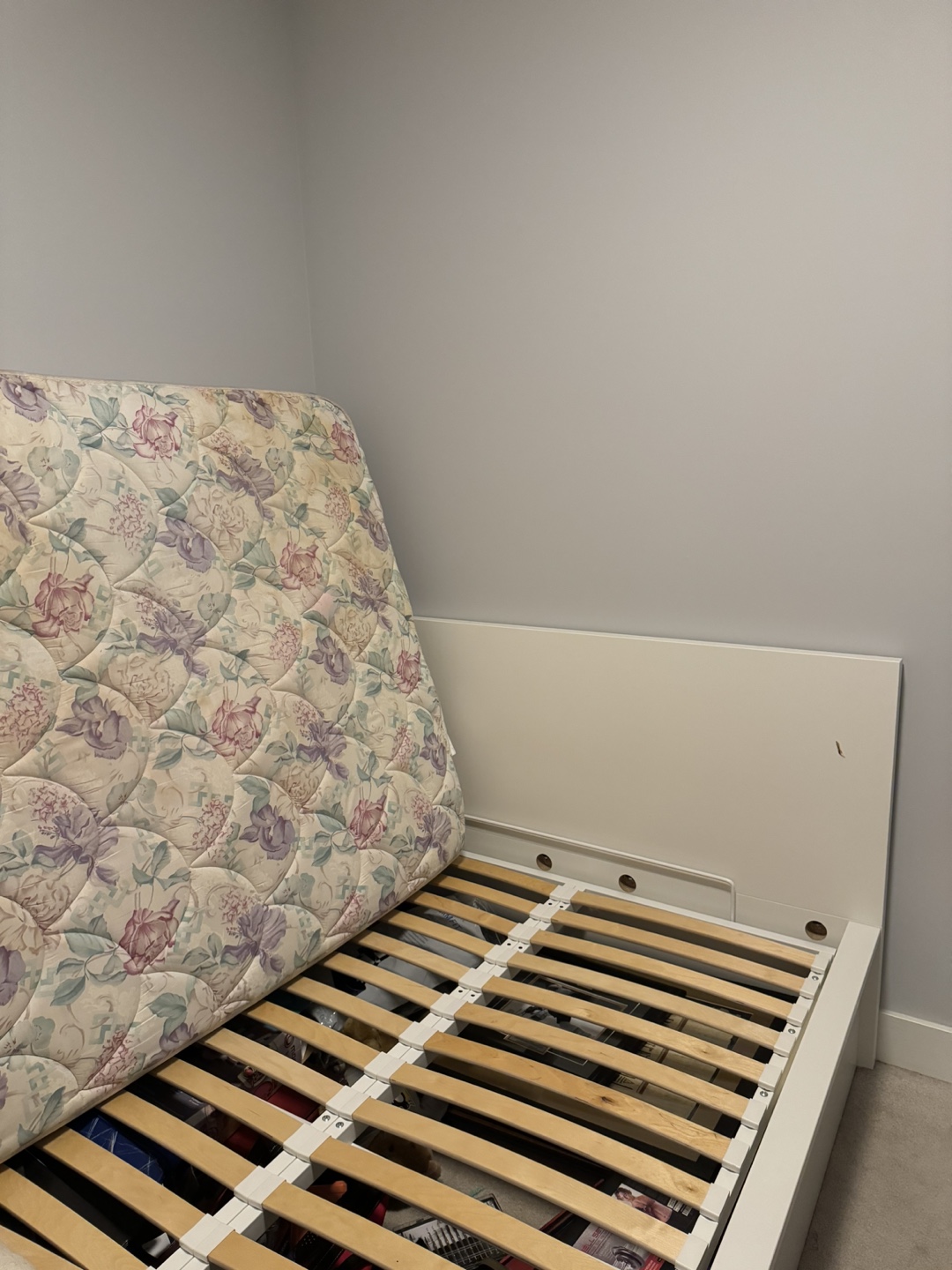 Double Bed Frame with Storage - photo 2