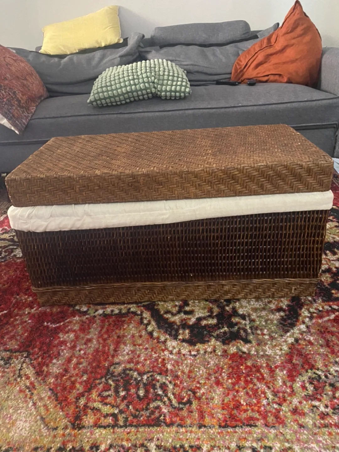 Wicker Storage Trunk thumbnail