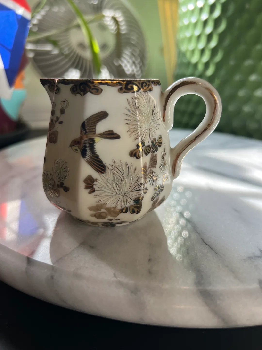 Antique Japanese Porcelain Creamer image indicator(2)